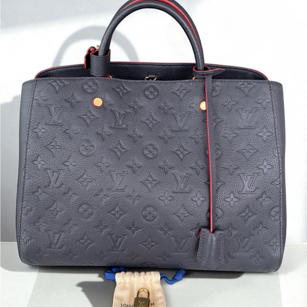 SOLD Louis Vuitton Empreinte Montaigne MM Shoulder Bag